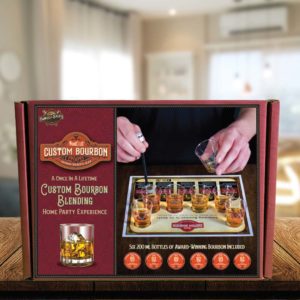 Bourbon Kit sitting on a kitchen table